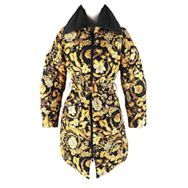 Cappotto da donna con fibbia Medusa Barocca Versace