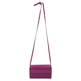 Borsa a Spalla Chloé con Dettaglio Intrecciato Viola