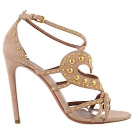 Alaïa Tacchi in scamosciato