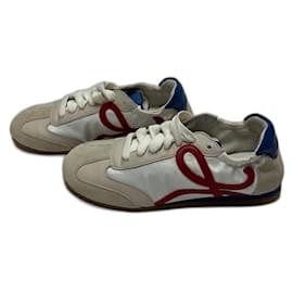 Loewe Ballet Runner Sneakers Leder Mehrfarbig 37