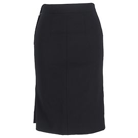 Falda lápiz midi Dolce & Gabbana en lana negra