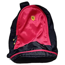 Ferrari Rucksack schwarz rot - Autre Marque
