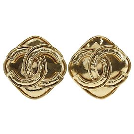 Orecchini Chanel Coco Mark placcati oro 94P