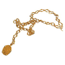 Chanel Kettengürtel Gold Metall 80 cm