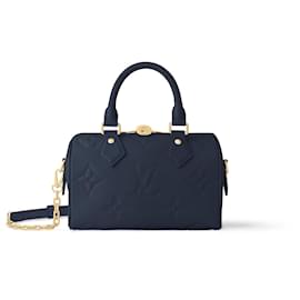 LV Speedy 20 em couro azul novo - Louis Vuitton
