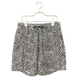 Pantaloncini da bagno Amiri motivo leopardato bianco