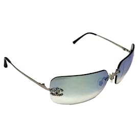 Gafas de sol Chanel Azul Aqua de plástico