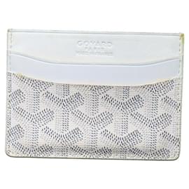 Goyard Monogramm Kartenetui Weiß