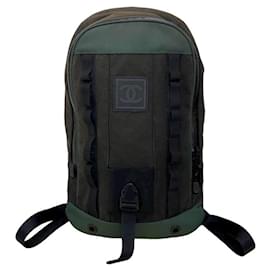 Chanel Sport Rucksack Schwarz Nylon