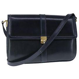 Borsa a Spalla BALLY in Pelle Blu Navy Auth ti2411