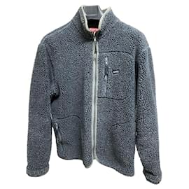 Suéter Supreme Fleece Cinza com Logo