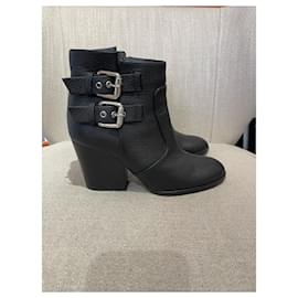 GIUSEPPE ZANOTTI Stivaletti T.EU 37 Pelle