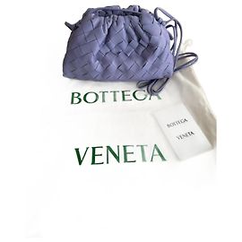Bottega Veneta Mini Wisteria Clutch Tasche Rosa Leder