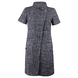 Chanel Grau Lesage Tweed Jacke im Lily Allen Stil 36 FR