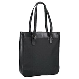 Borsa a spalla in tela Macadam C di CELINE nera Auth 101150 - Céline