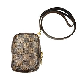 Pochette in tela Damier Louis Vuitton