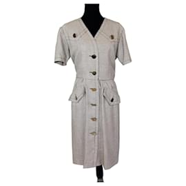 Robe d'hiver YSL Variation vintage des années 90 - Yves Saint Laurent