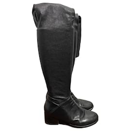 VANESSA BRUNO Boots T.EU 37.5 Leather - Vanessa Bruno