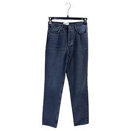 Agolde Vaqueros 90's Pinch Waist de Tiro Alto Rectos Grises