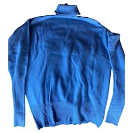 Victoria Beckham Rollkragenpullover aus Kaschmir Hellblau
