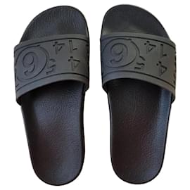 Maison Martin Margiela MM6 Maison Margiela schwarze Gummisandalen