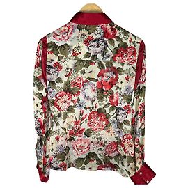 Dolce & Gabbana Seidenhemd mit Blumenmuster