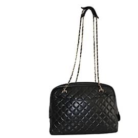 Borsa Chanel Camera in pelle nera