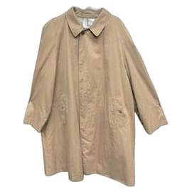 Impermeabile Burberry Beige Cotone Poliestere XL