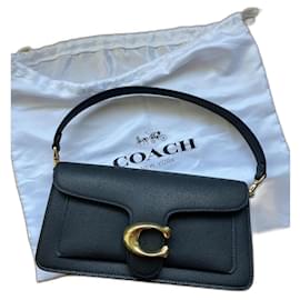 Borsa a mano Coach Tabby 26 in pelle nera