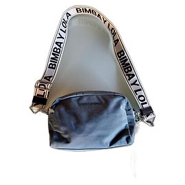 Borsa a tracolla Bimba & Lola in nylon azzurro