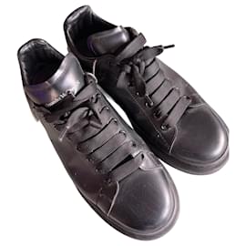 Sneakers Alexander McQueen Nere in Pelliccia - Alexander Mcqueen