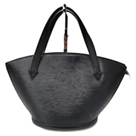 Borsa Louis Vuitton Saint Jacques in pelle Épi nera