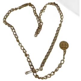 Chanel Kettengürtel Gold Metall 95cm