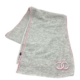 Chal de cachemira Chanel en gris