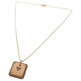 Collier pendentif Asdukur PM en chaîne cœur Hermes - Hermès