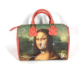 Borsa Boston Speedy 30 Mona Lisa della collezione Masters di Louis Vuitton