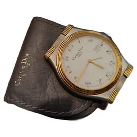 Orologio Christian Dior in acciaio e oro giallo