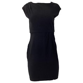 Marcona Kleid von Diane Von Furstenberg aus schwarzer Viskose