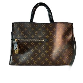 Louis Vuitton Popincourt MM in Pelle di Struzzo Marrone Chiaro