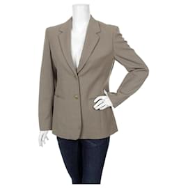 Blazer de lana para mujer de un solo botón, hecho en Italia, talla 40 - Max Mara