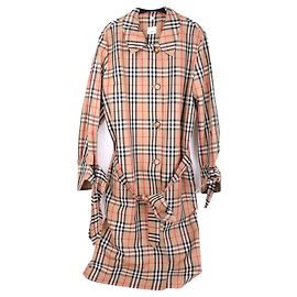 BURBERRY - Burberry Karo-Canvas-Trenchcoat (T46)