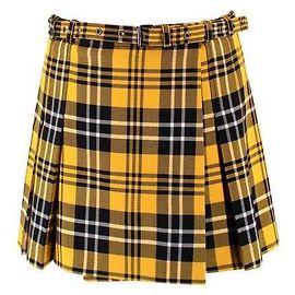 Christian Dior Falda plisada asimétrica beige Dior