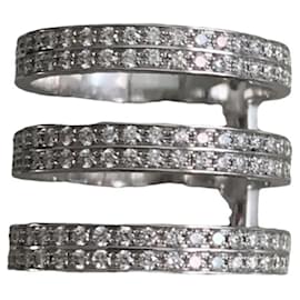 Repossi Ring aus Weißgold mit Diamant Größe 51
