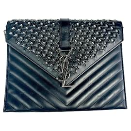 Borsa a busta matelassé Monogram Mix YVES SAINT LAURENT