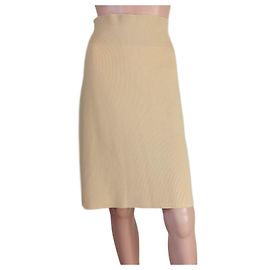 Gonna in lana beige Fabiana Filippi