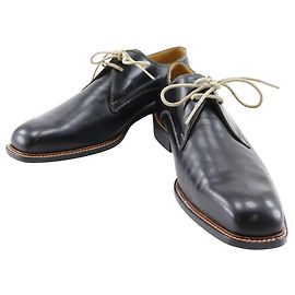 Autre Marque Opelcarosso Leder-Halbschuhe in Schwarz für Herren