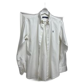 Camicia Ralph Lauren Bianca in Cotone Taglia M