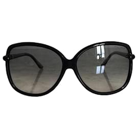 Tom Ford Oversized Sonnenbrille Schwarz Gradient