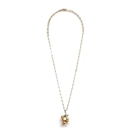 Collar Chanel 2007 CC Perlas y cuentas con borlas en cadena
