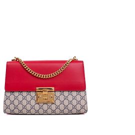 GUCCI - Borsa a spalla Padlock Gucci in tela monogrammata